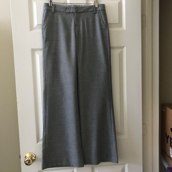 Gap Wide Leg Wool Dress Pants (Women's Size 1) - Picture 2 of 12